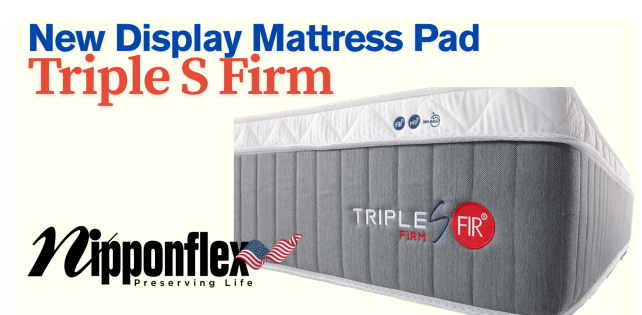 Triple S Firm Display Mattress Pad (26x66x4in)