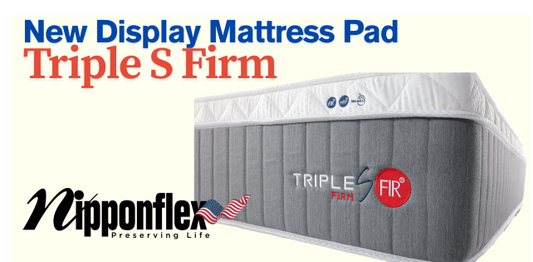Triple S Firm Display Mattress Pad (26x66x4in)