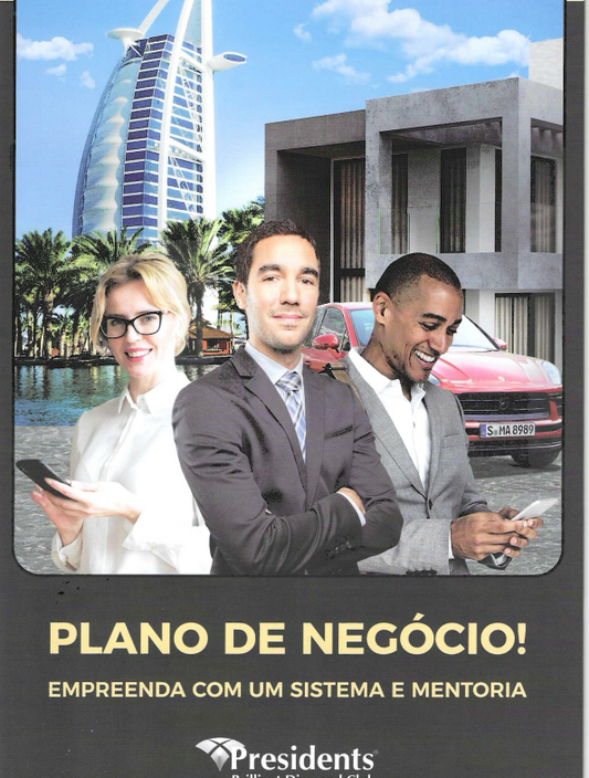 Presidents Club BUSINESS PLAN Folder (Portuguese)